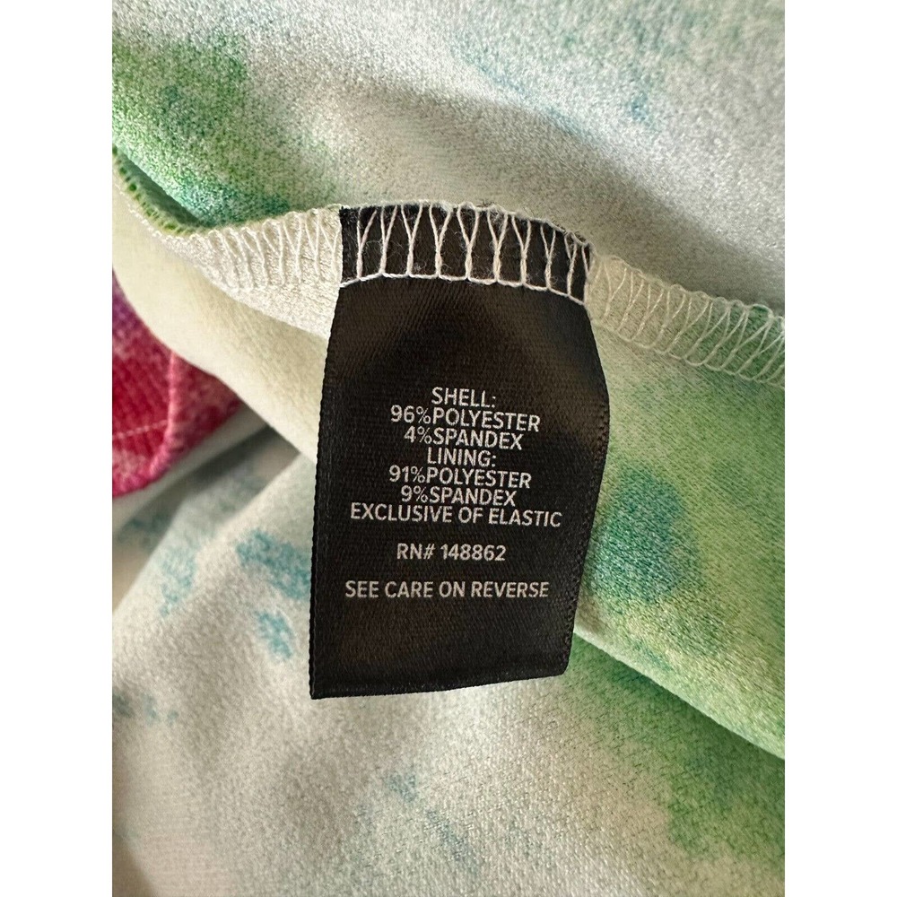 Torrid Mini Textured Knit Skater Dress Tie Dye Watercolor Women's Plus Size 4 4X - Picture 6 of 10
